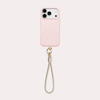 iPhone 17 Pro ile Uyumlu Coehl MagSafe Destekli Serina Telefon Kılıfı - Pembe