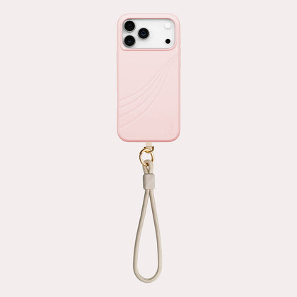 iPhone 17 Pro Max ile Uyumlu Coehl MagSafe Destekli Serina Telefon Kılıfı - Pembe