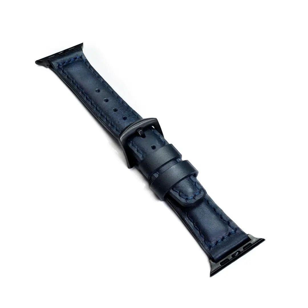 Apple Watch Çift Kat Deri Kordon