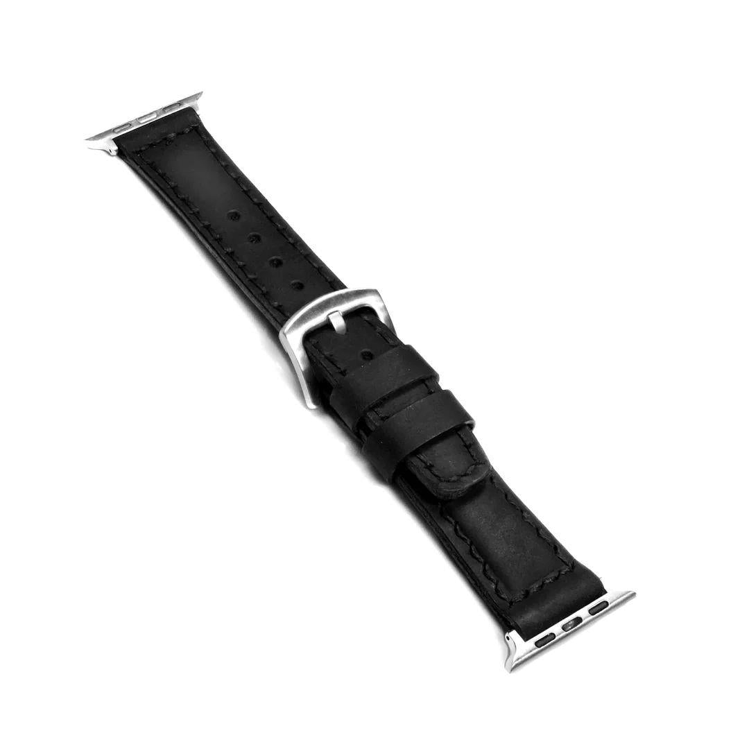 Apple Watch Çift Kat Deri Kordon