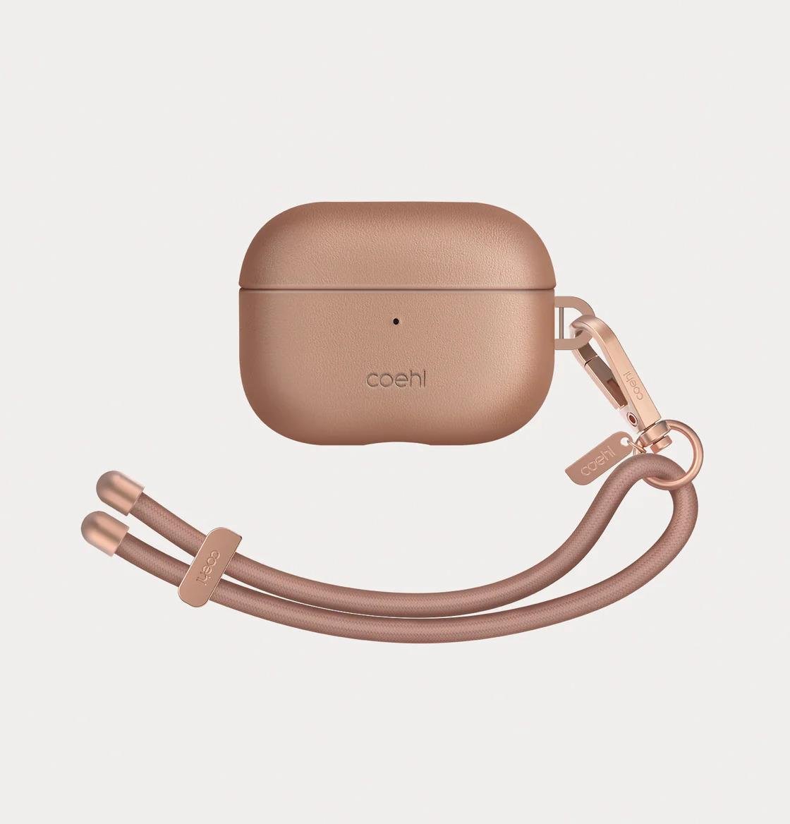 AirPods Pro 2.Nesil Haven Kulaklık Kılıfı - Coehl Pembe | bastcase - Ön Yüzey Görünümü