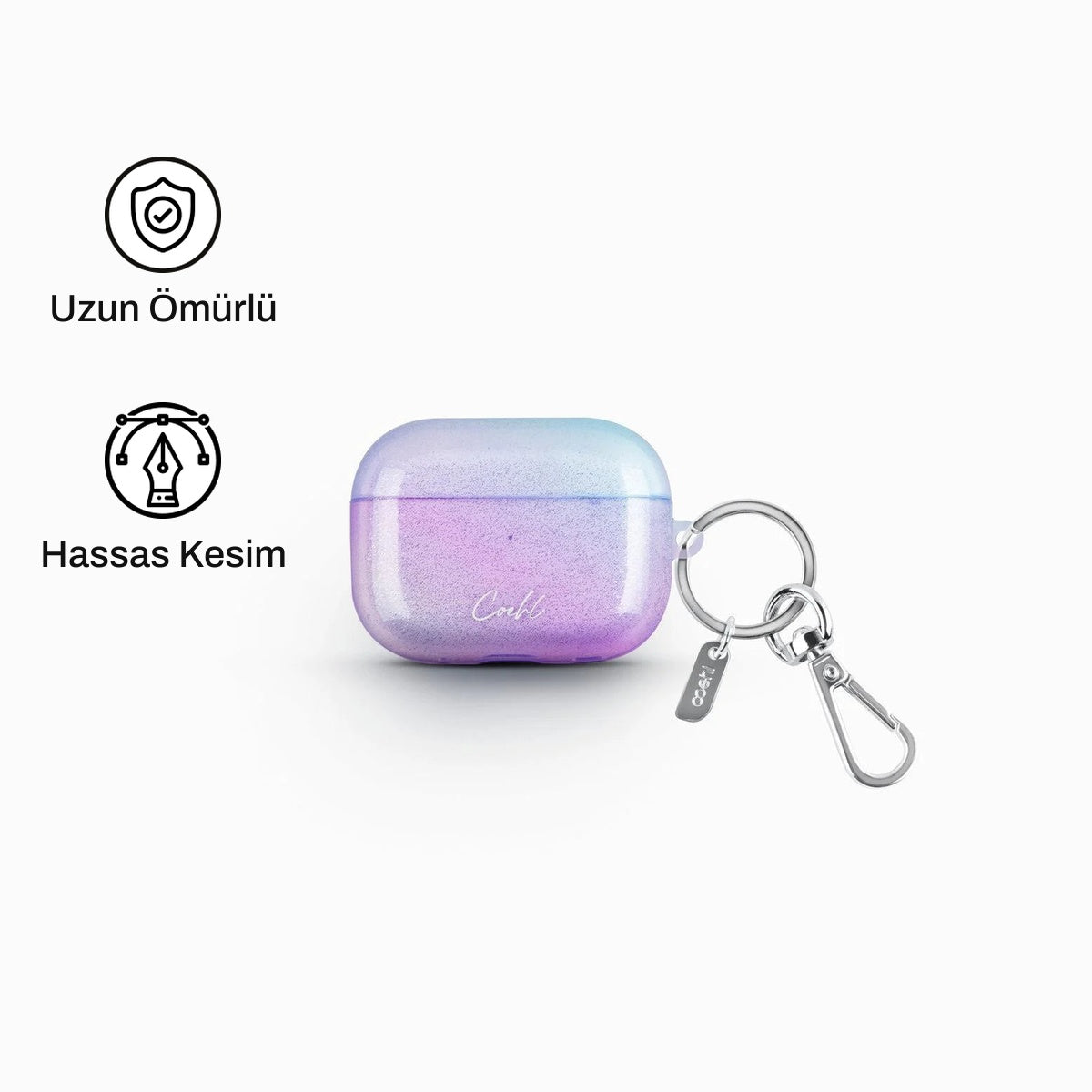 AirPods Pro ile Uyumlu 2.Nesil Linear Kulaklık Kılıfı | bastcase