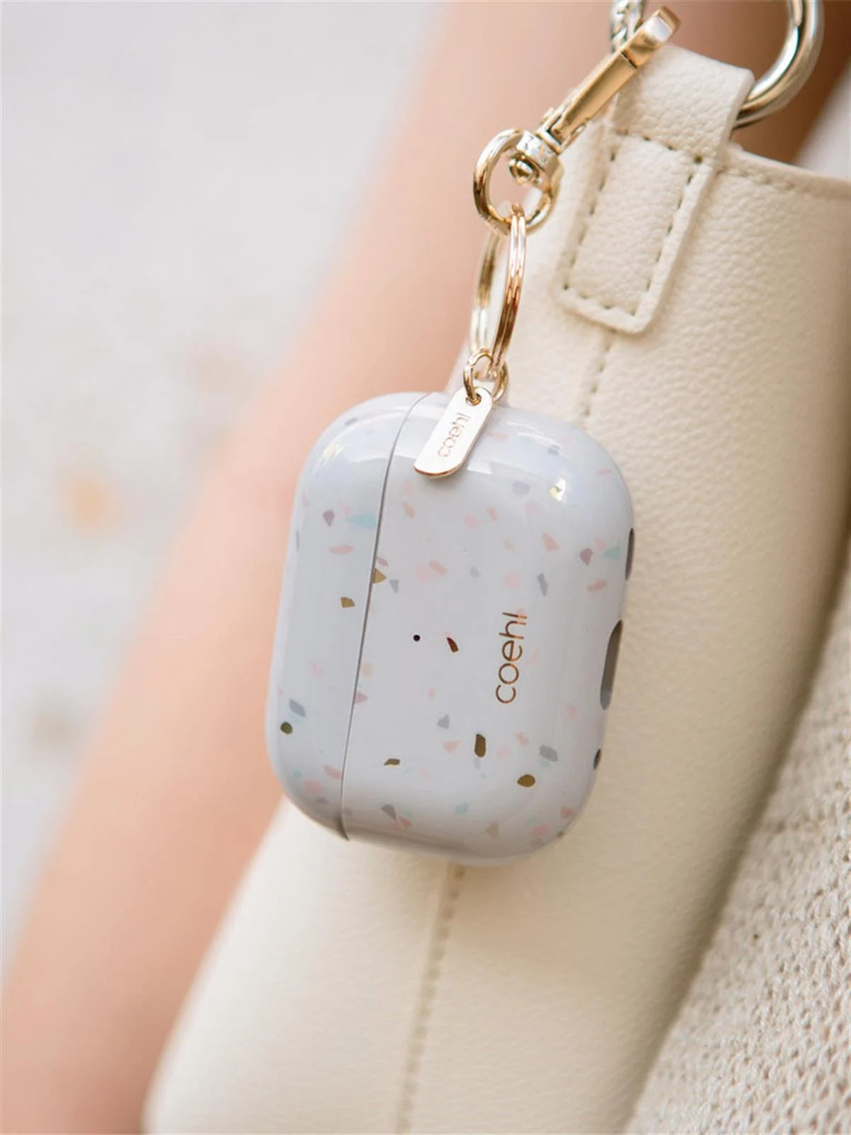 AirPods Pro 2.Nesil Terrazzo Kulaklık Kılıfı | bastcase - Kamera Koruma Alanı