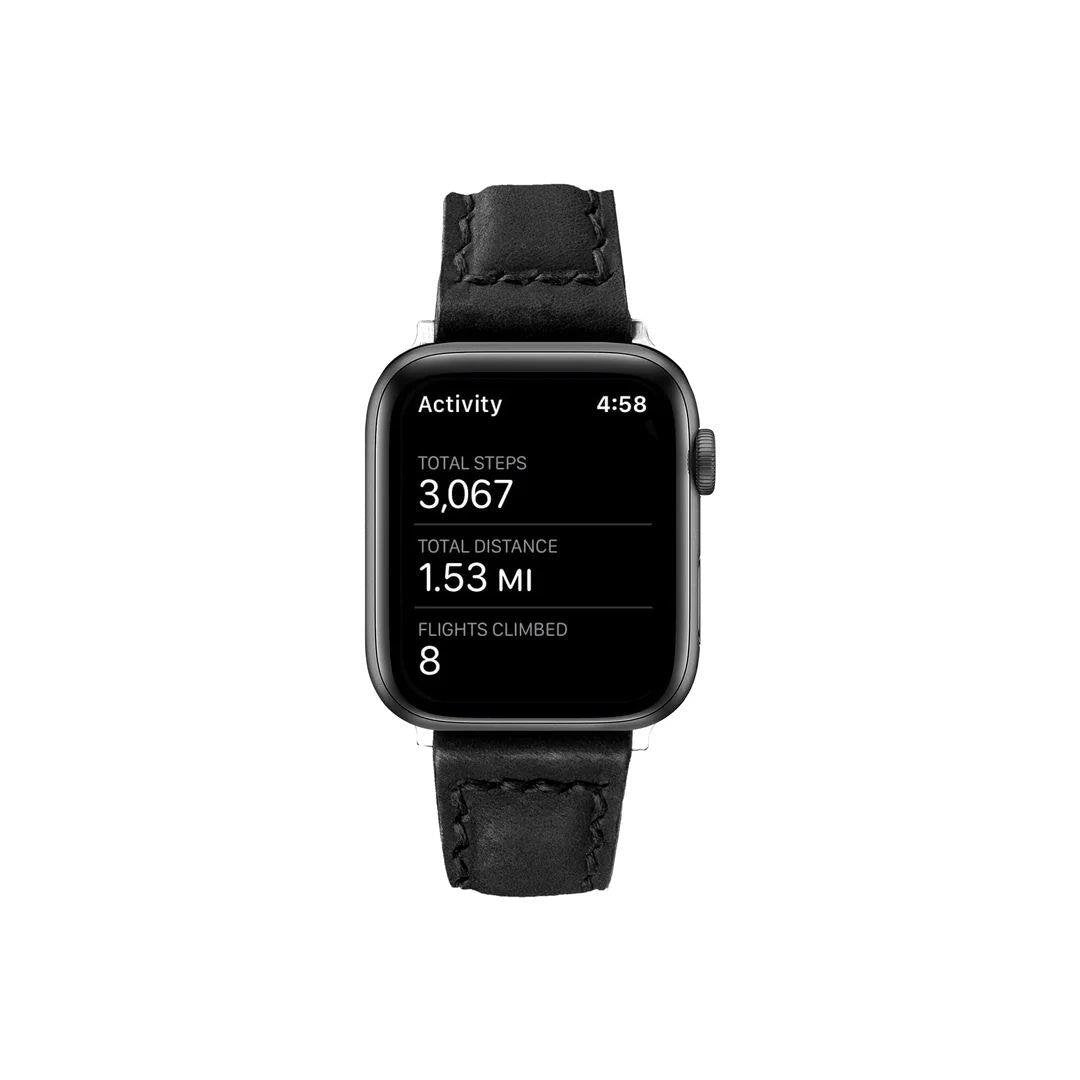 Apple Watch Çift Kat Deri Kordon | bastcase - Kordon Kilit Sistemi