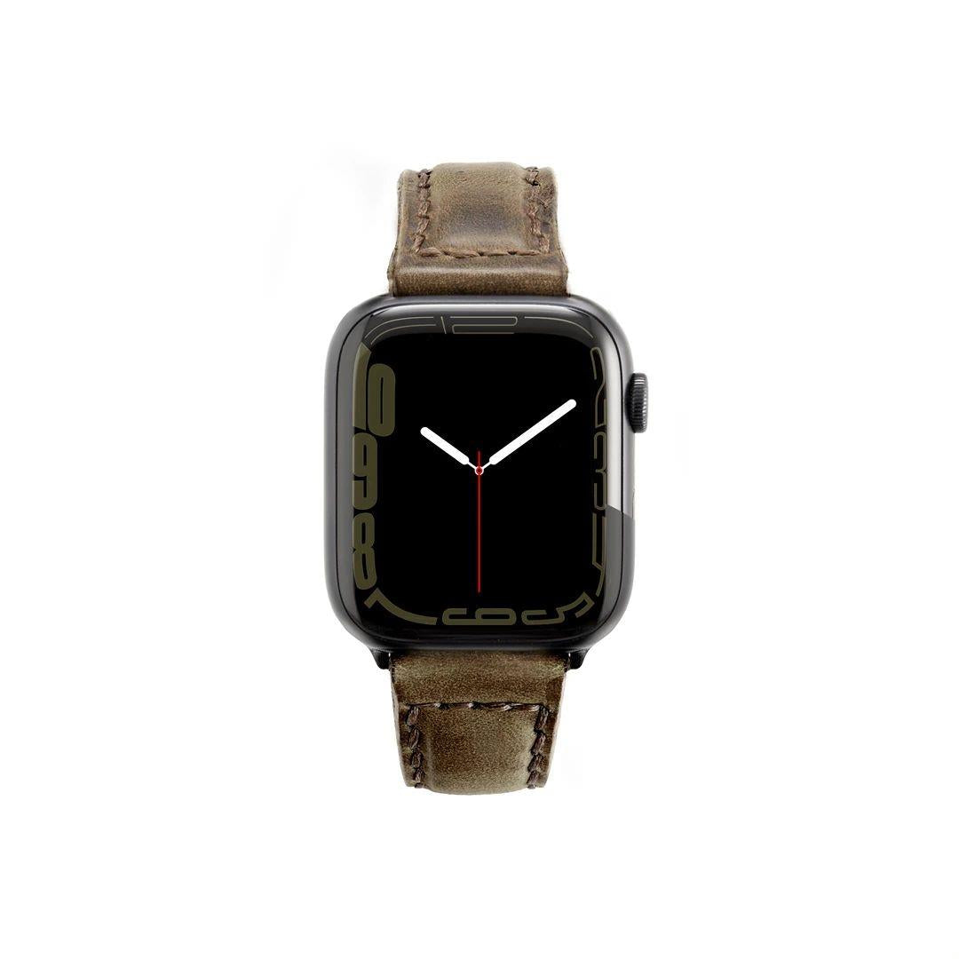 Apple Watch Çift Kat Deri Kordon | bastcase - Yüzey Dokusu