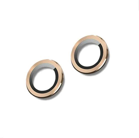 iPhone 11 / 12 / 12 Mini Lens Koruyucu - Altın | bastcase - Lens Kamera Uyumu