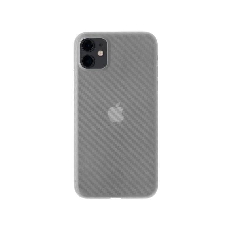 iPhone 11 Carbon Telefon Kılıfı - Beyaz | bastcase - Ön Yüzey Görünümü