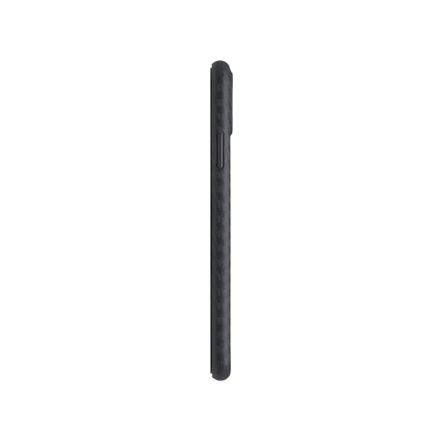 iPhone 11 Carbon Telefon Kılıfı - Siyah | bastcase - Kamera Koruma Alanı
