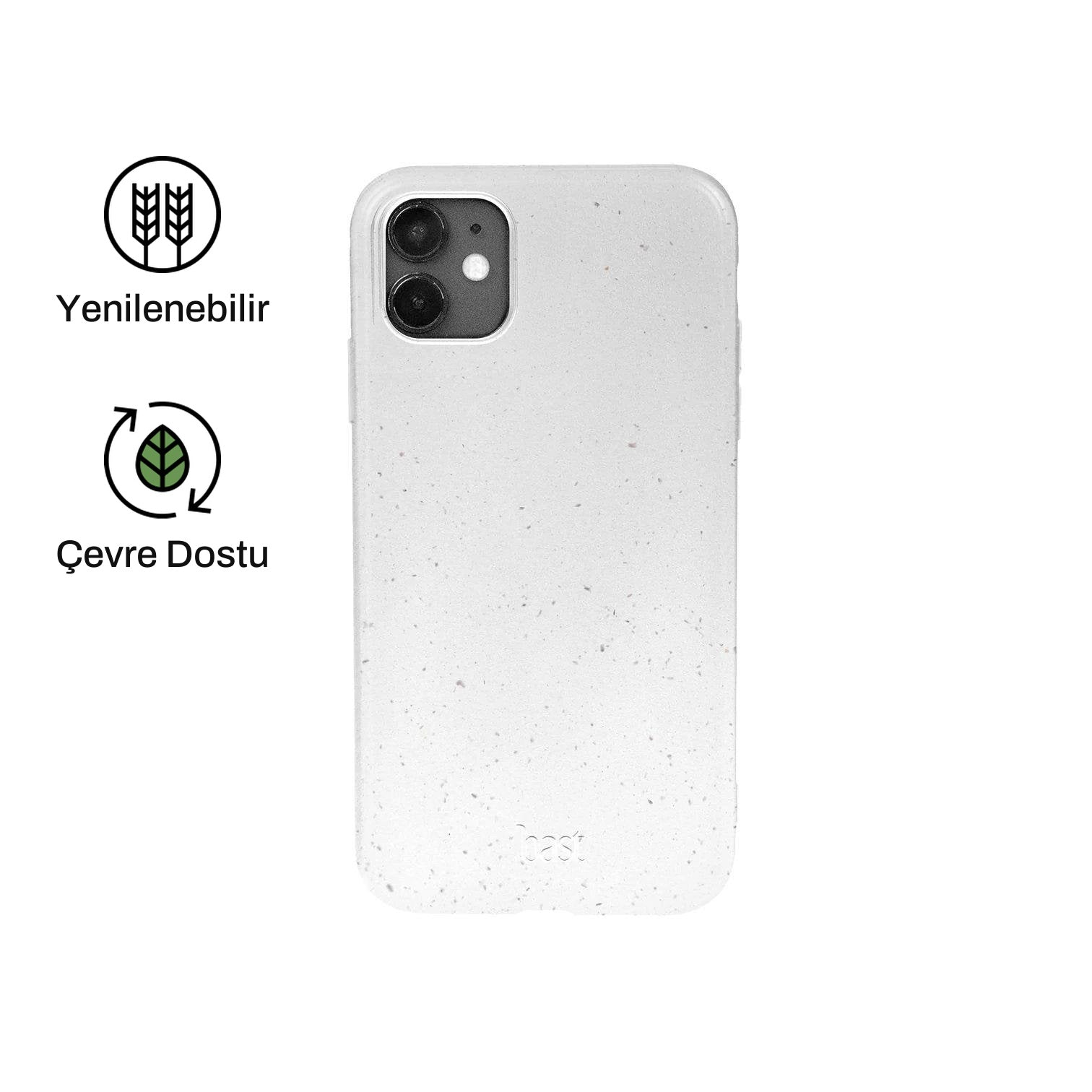 iPhone 11 ile Uyumlu Eco Telefon Kılıfı | bastcase
