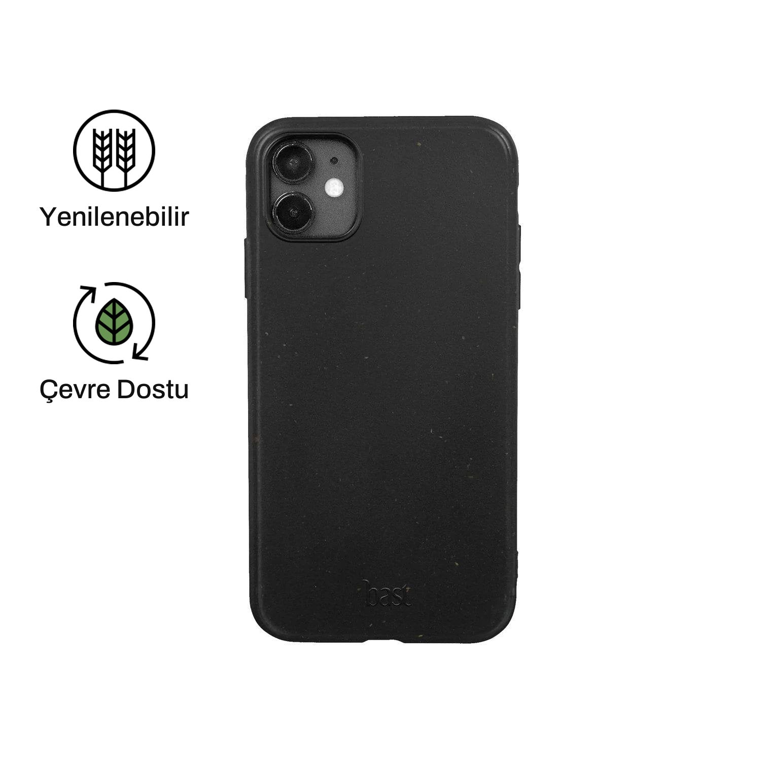 iPhone 11 ile Uyumlu Eco Telefon Kılıfı | bastcase