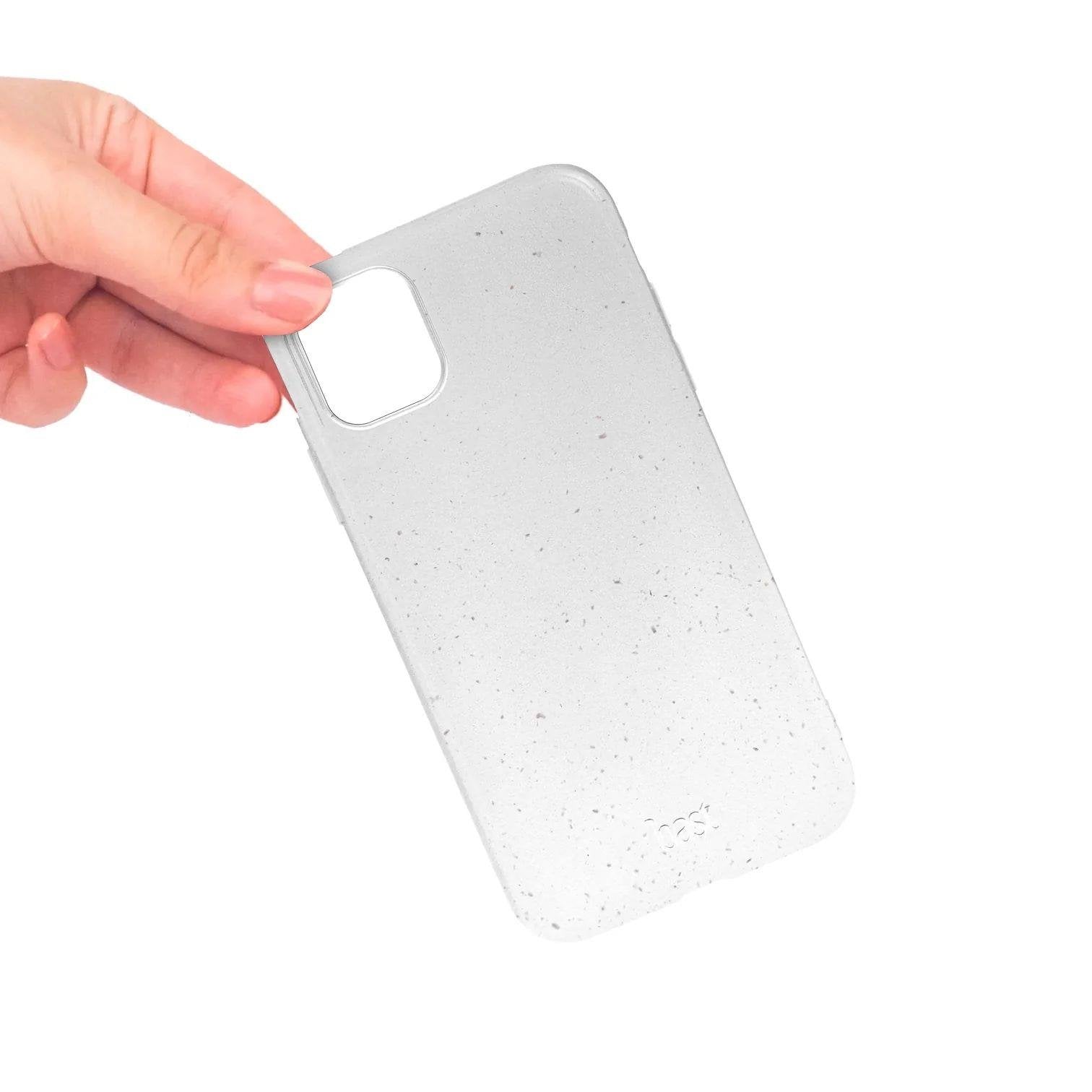 iPhone 11 Eco Telefon Kılıfı - Beyaz | bastcase - Arka Yüzey Detayı