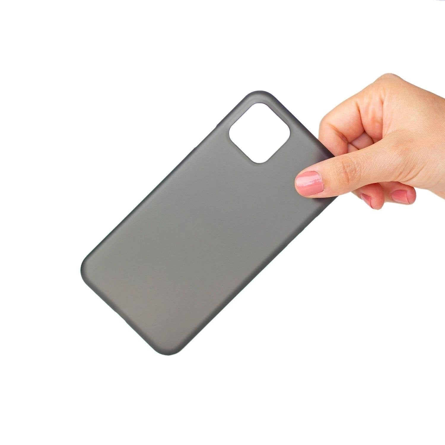iPhone 11 Pro Ultra İnce Telefon Kılıfı - Siyah | bastcase - Ön Yüzey Görünümü