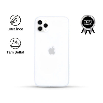 iPhone 11 Pro ile Uyumlu Ultra İnce Telefon Kılıfı