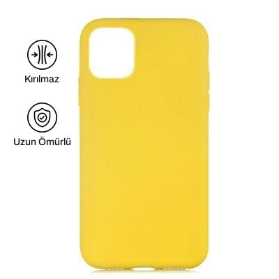 iPhone 11 ile Uyumlu Silikon Lansman Telefon Kılıfı | bastcase