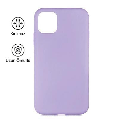 iPhone 11 ile Uyumlu Silikon Lansman Telefon Kılıfı | bastcase