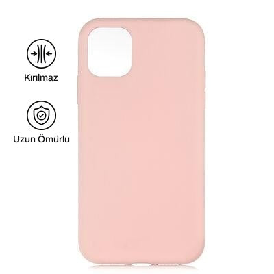 iPhone 11 ile Uyumlu Silikon Lansman Telefon Kılıfı