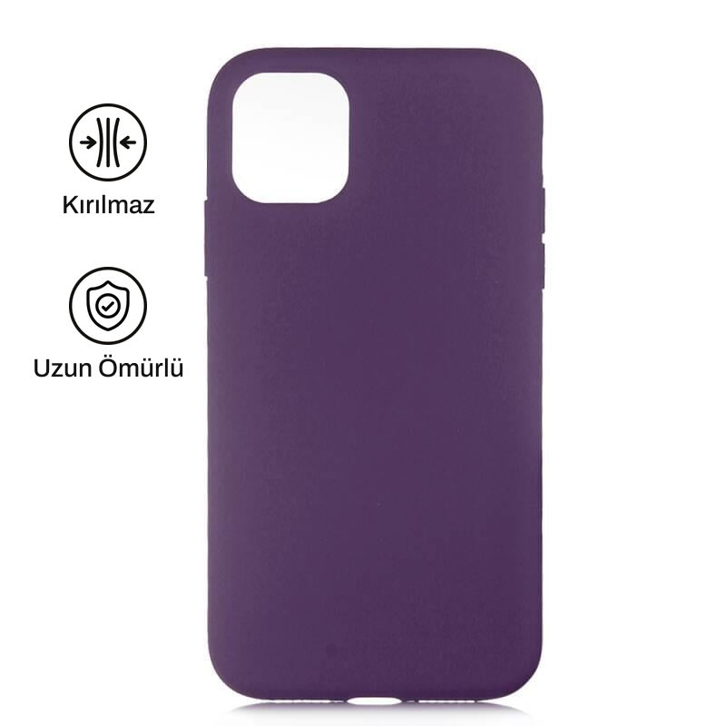 iPhone 11 ile Uyumlu Silikon Lansman Telefon Kılıfı | bastcase