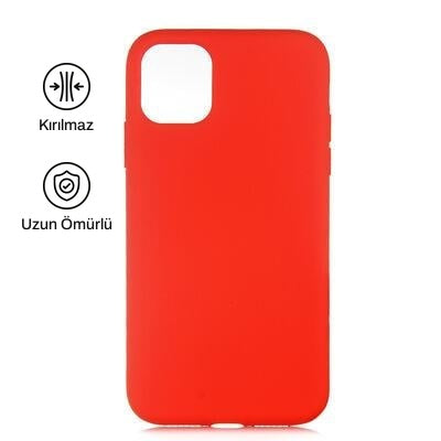 iPhone 11 ile Uyumlu Silikon Lansman Telefon Kılıfı | bastcase