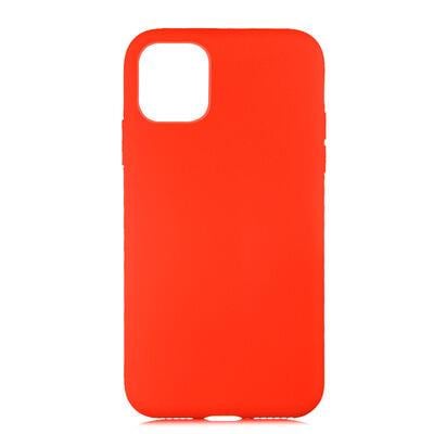 iPhone 11 Silikon Lansman Telefon Kılıfı - Kırmızı | bastcase - Ön Yüzey Görünümü