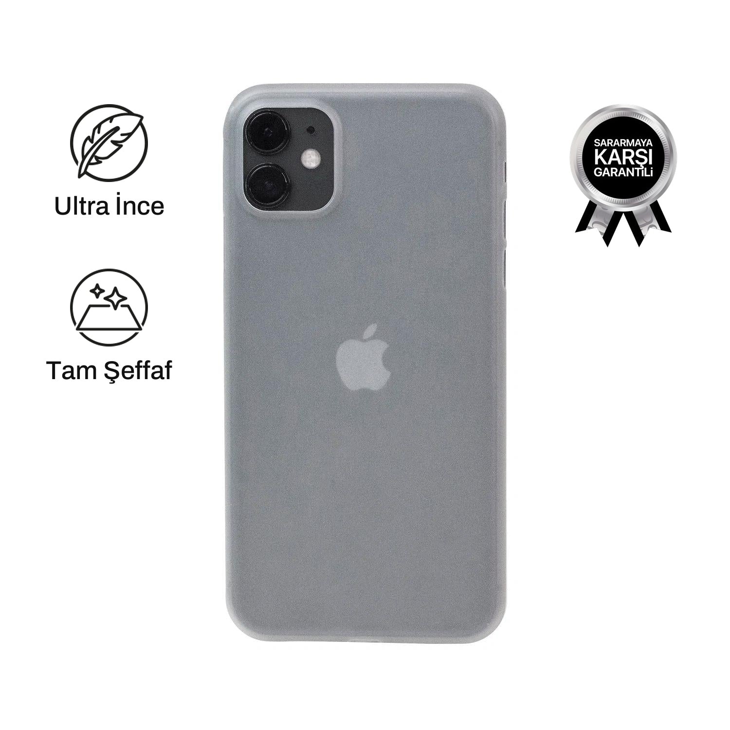 iPhone 11 ile Uyumlu Ultra İnce Telefon Kılıfı | bastcase