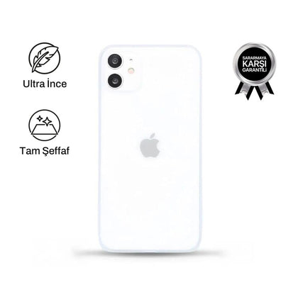 iPhone 11 ile Uyumlu Ultra İnce Telefon Kılıfı