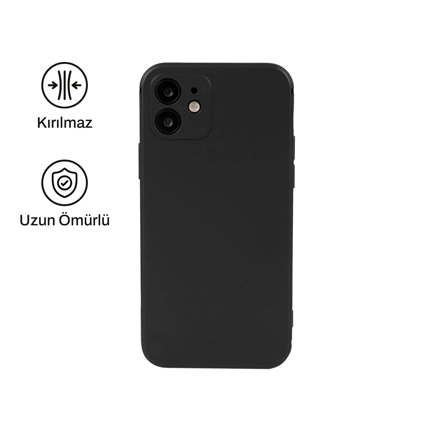 iPhone 12 Mini ile Uyumlu Solid Telefon Kılıfı | bastcase