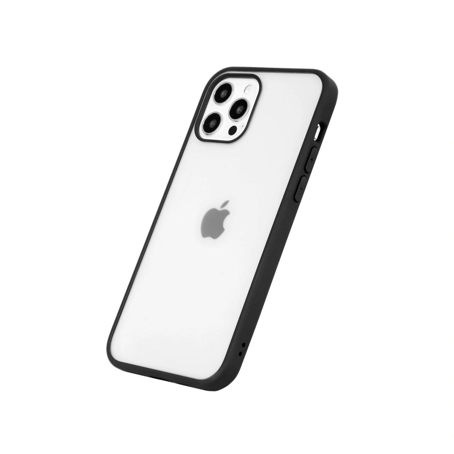 iPhone 12 Pro Max Bold Telefon Kılıfı - Siyah | bastcase - Yan Profil İnceliği