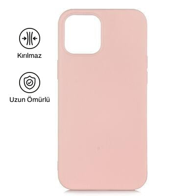 iPhone 12 Pro Max ile Uyumlu Silikon Lansman Telefon Kılıfı | bastcase