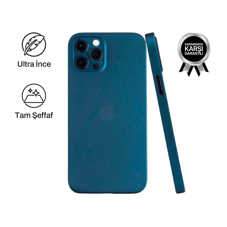 iPhone 12 Pro Max ile Uyumlu Ultra İnce Telefon Kılıfı | bastcase