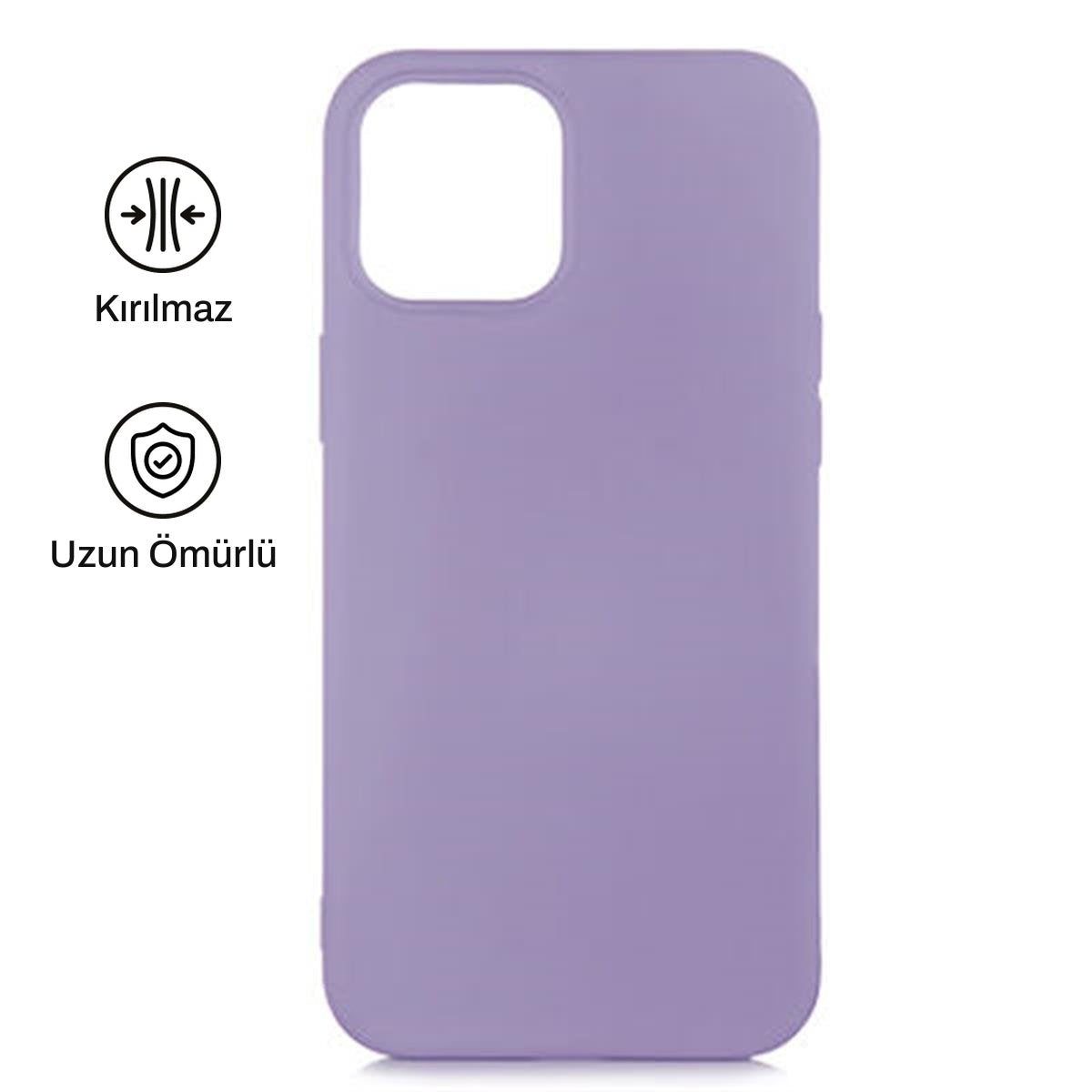 iPhone 12 Pro ile Uyumlu Silikon Lansman Telefon Kılıfı | bastcase