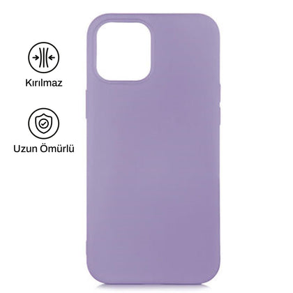 iPhone 12 Pro ile Uyumlu Silikon Lansman Telefon Kılıfı