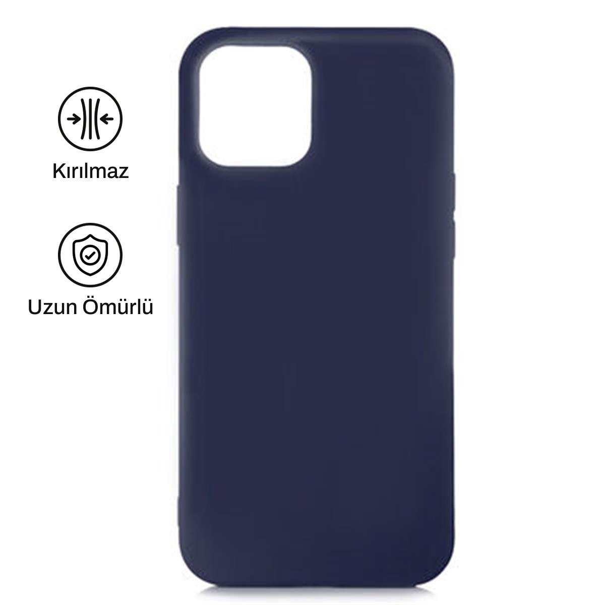 iPhone 12 Pro ile Uyumlu Silikon Lansman Telefon Kılıfı | bastcase