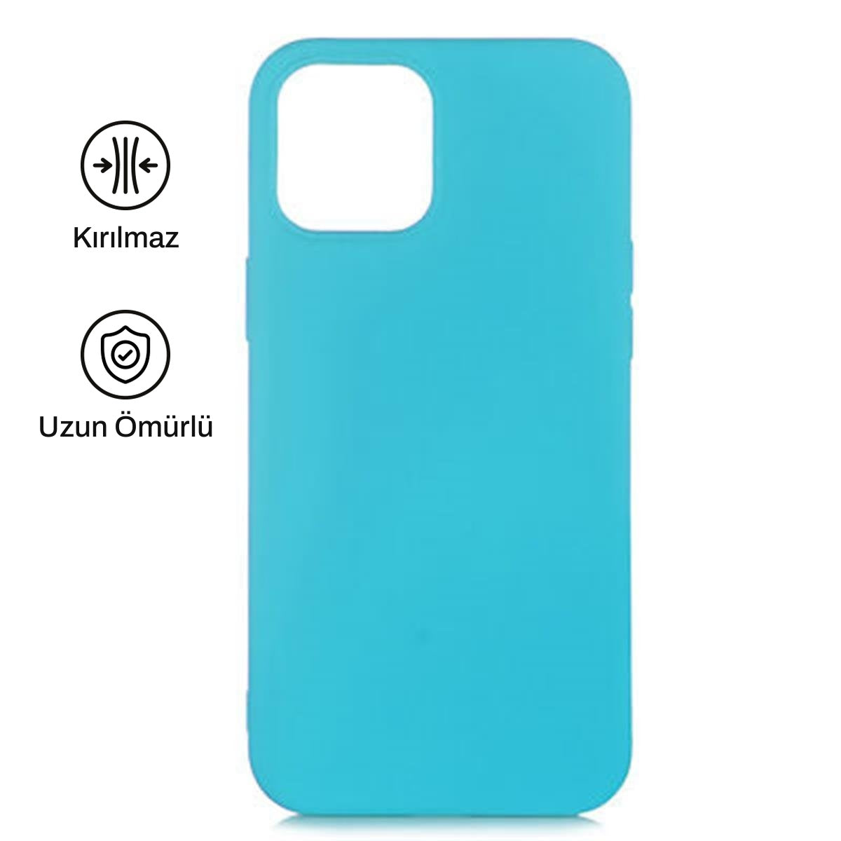 iPhone 12 Pro ile Uyumlu Silikon Lansman Telefon Kılıfı | bastcase