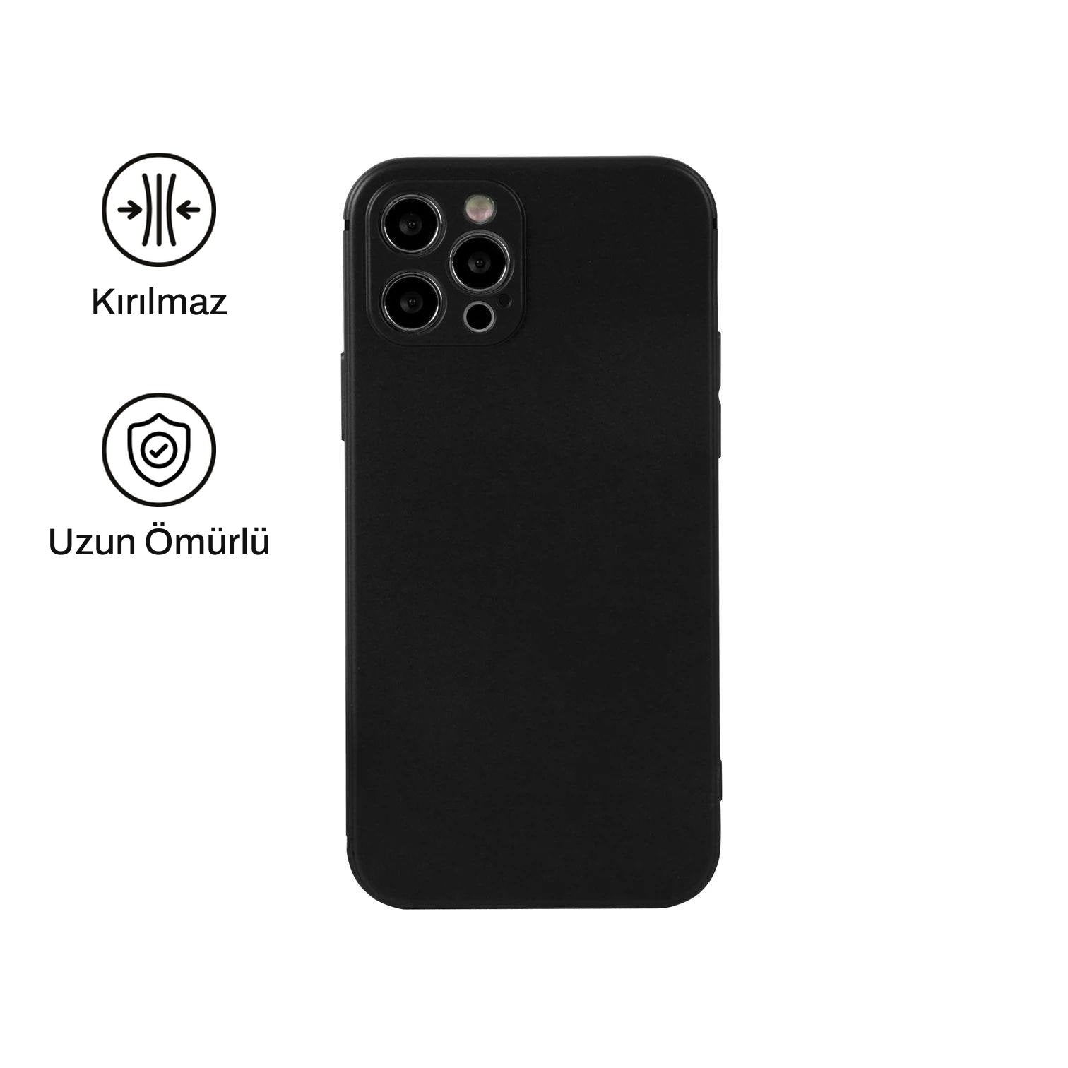 iPhone 12 Pro ile Uyumlu Solid Telefon Kılıfı | bastcase