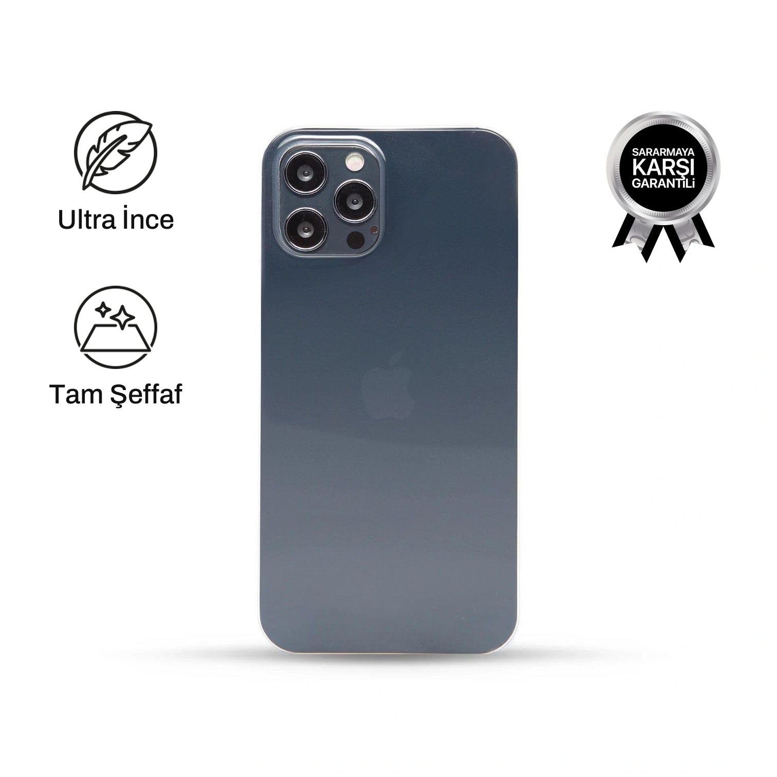 iPhone 12 Pro ile Uyumlu Ultra İnce Telefon Kılıfı | bastcase