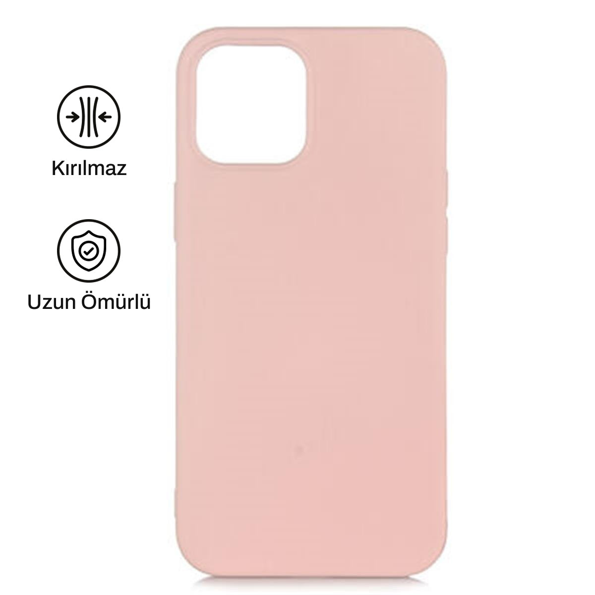 iPhone 12 ile Uyumlu Silikon Lansman Telefon Kılıfı | bastcase