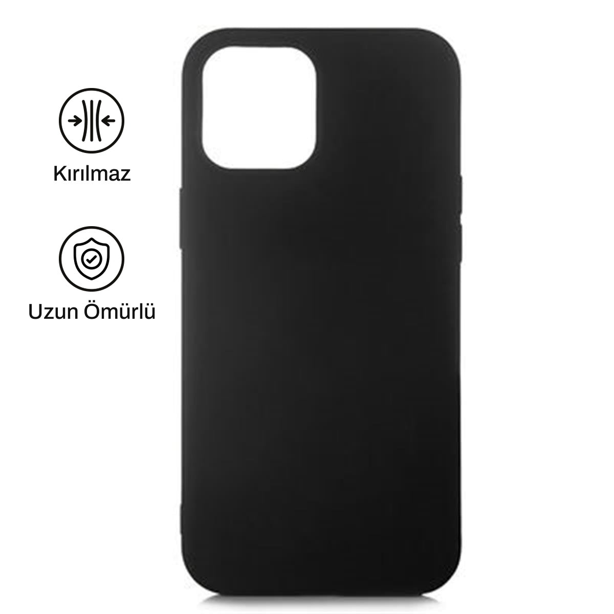 iPhone 12 ile Uyumlu Silikon Lansman Telefon Kılıfı | bastcase