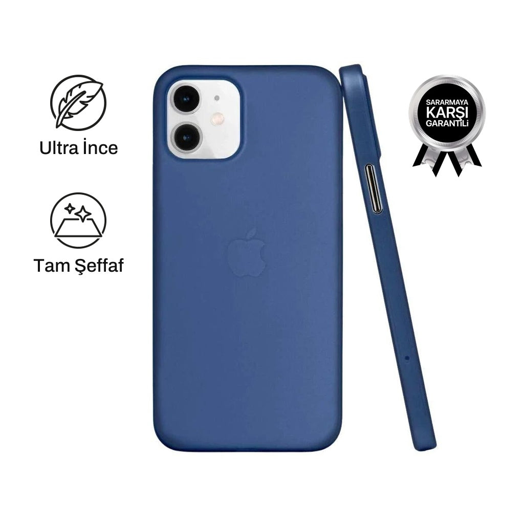 iPhone 12 ile Uyumlu Ultra İnce Telefon Kılıfı | bastcase