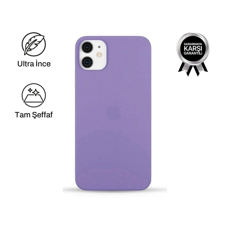 iPhone 12 ile Uyumlu Ultra İnce Telefon Kılıfı | bastcase