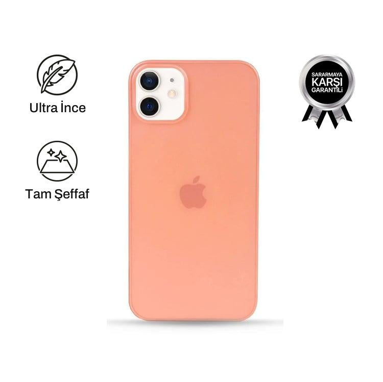 iPhone 12 ile Uyumlu Ultra İnce Telefon Kılıfı | bastcase
