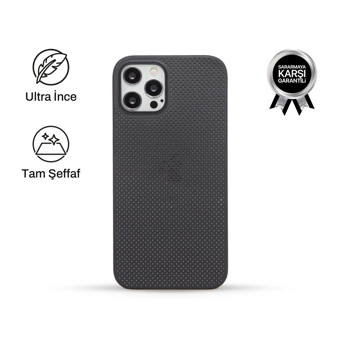iPhone 12 ile Uyumlu Ultra İnce Telefon Kılıfı | bastcase