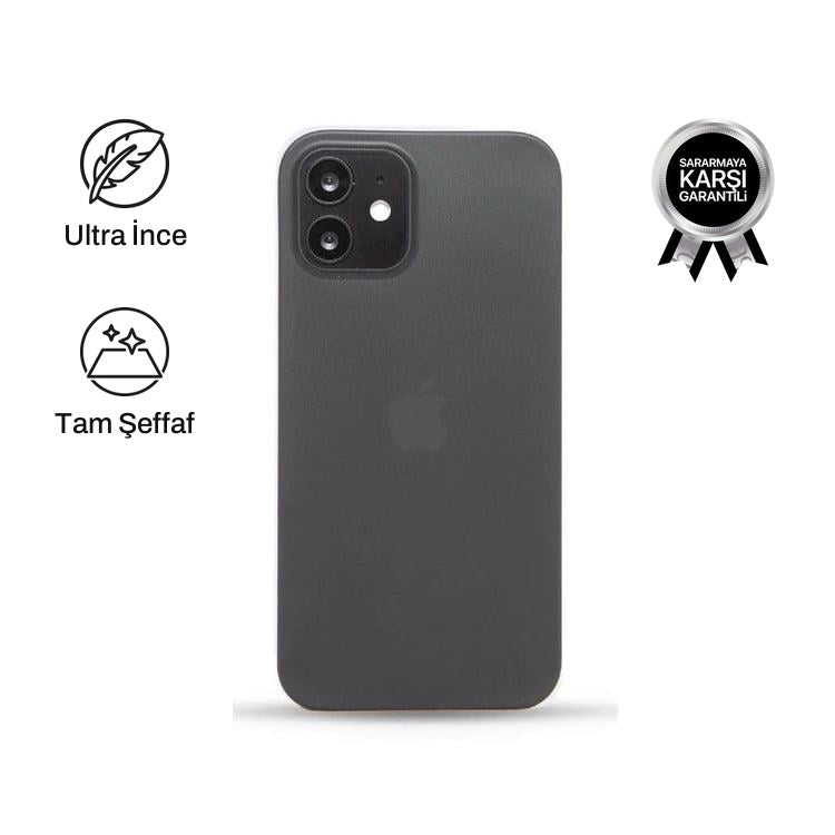 iPhone 12 ile Uyumlu Ultra İnce Telefon Kılıfı | bastcase