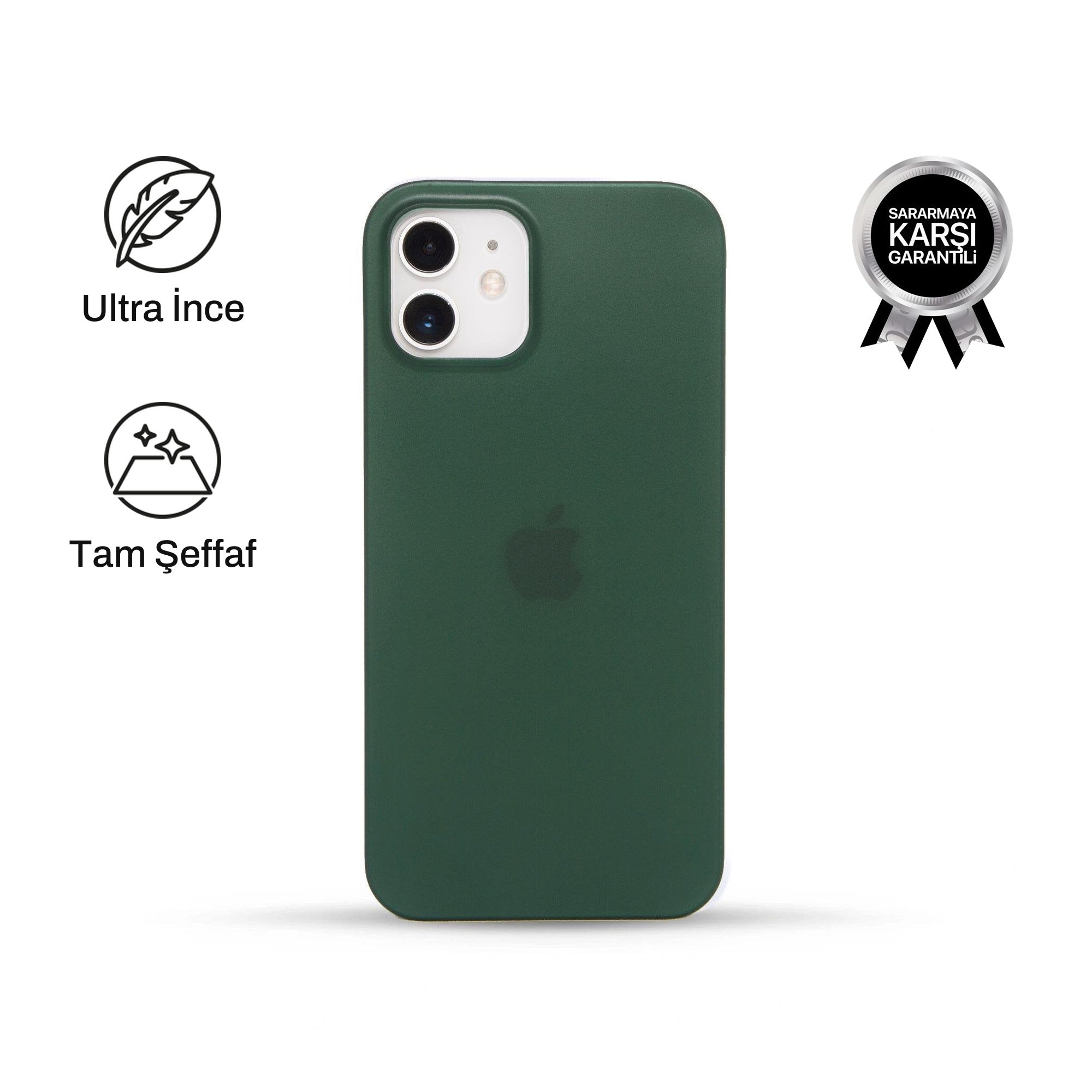 iPhone 12 ile Uyumlu Ultra İnce Telefon Kılıfı | bastcase