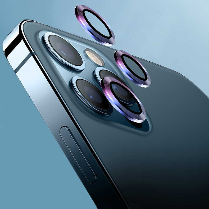 iPhone 13 / 13 Mini Lens Koruyucu - Colorful | bastcase