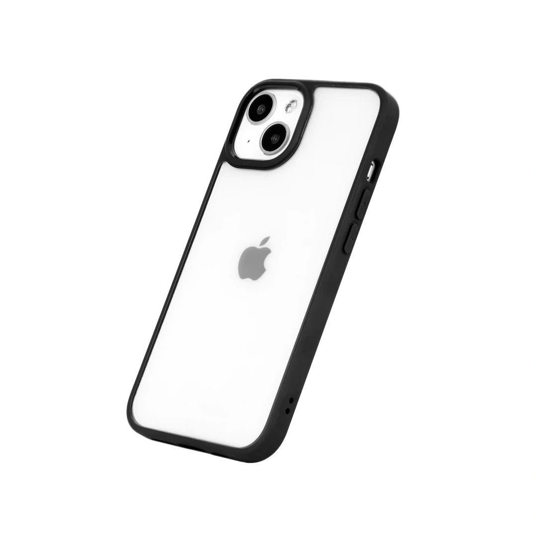 iPhone 13 Bold Telefon Kılıfı - Siyah | bastcase - Tuş Kesimi