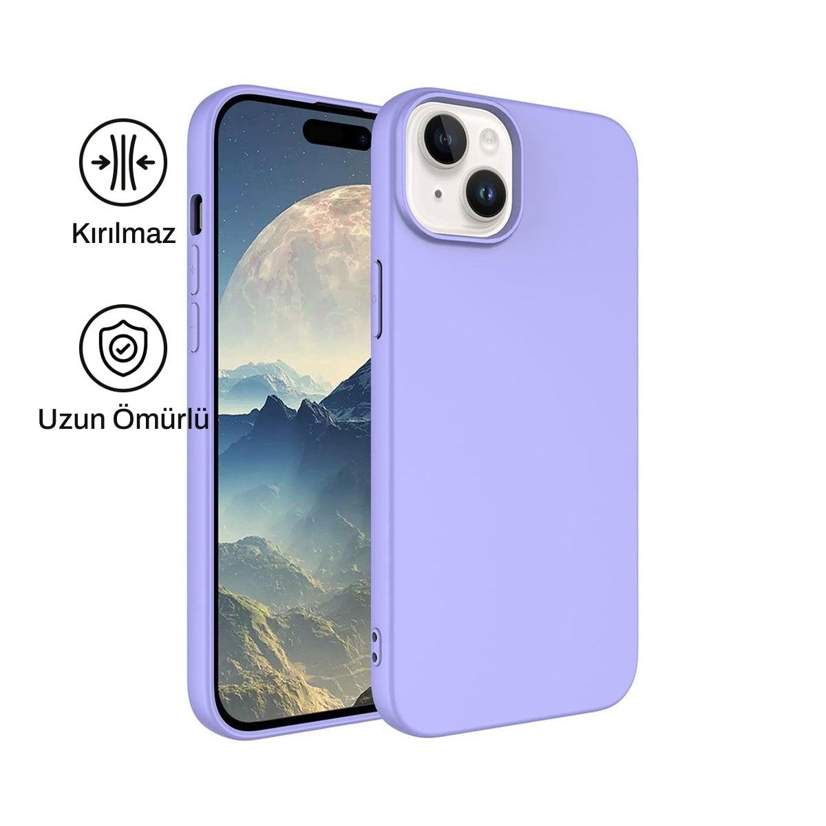 iPhone 13 Mini ile Uyumlu Silikon Lansman Telefon Kılıfı | bastcase