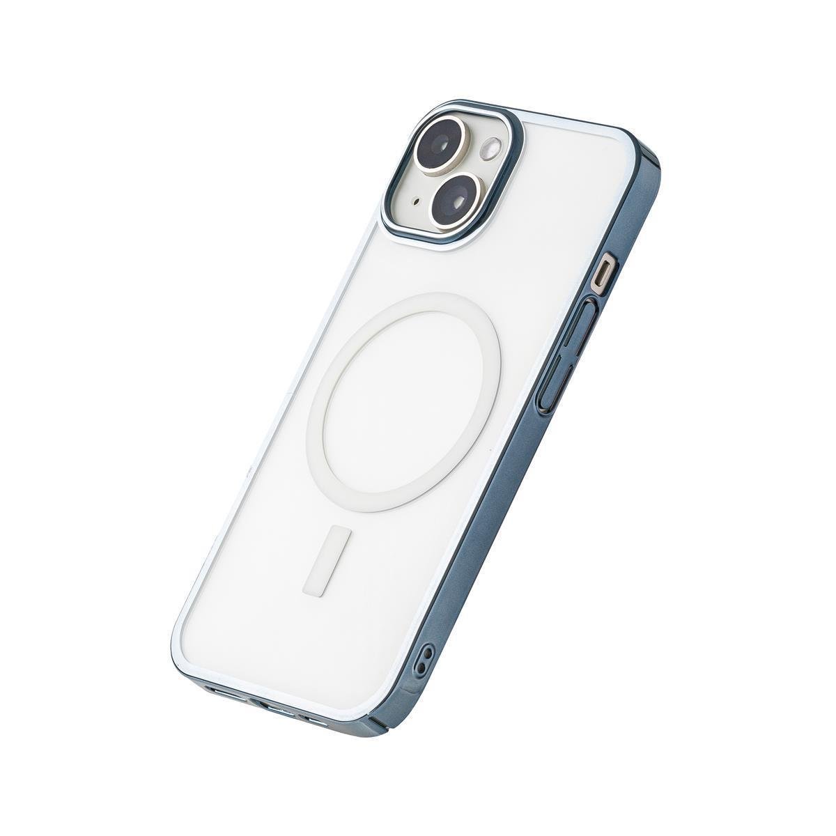 iPhone 13 Nova Telefon Kılıfı - Soft Mavi | bastcase - Alt Port Kesimleri