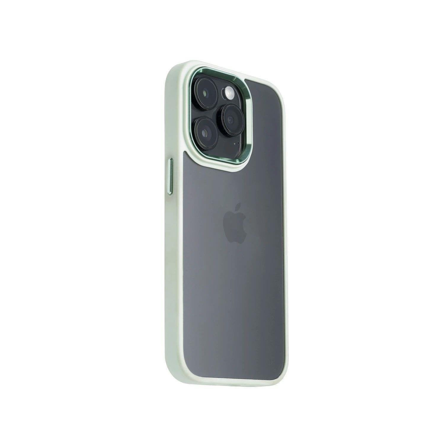 iPhone 13 Pro Bold Telefon Kılıfı - Yeşil | bastcase - Tuş Kesimi