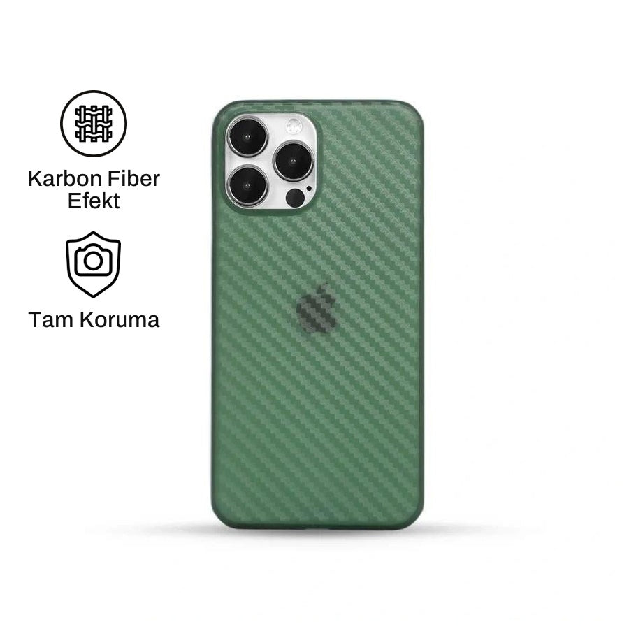iPhone 13 Pro ile Uyumlu Carbon Telefon Kılıfı | bastcase