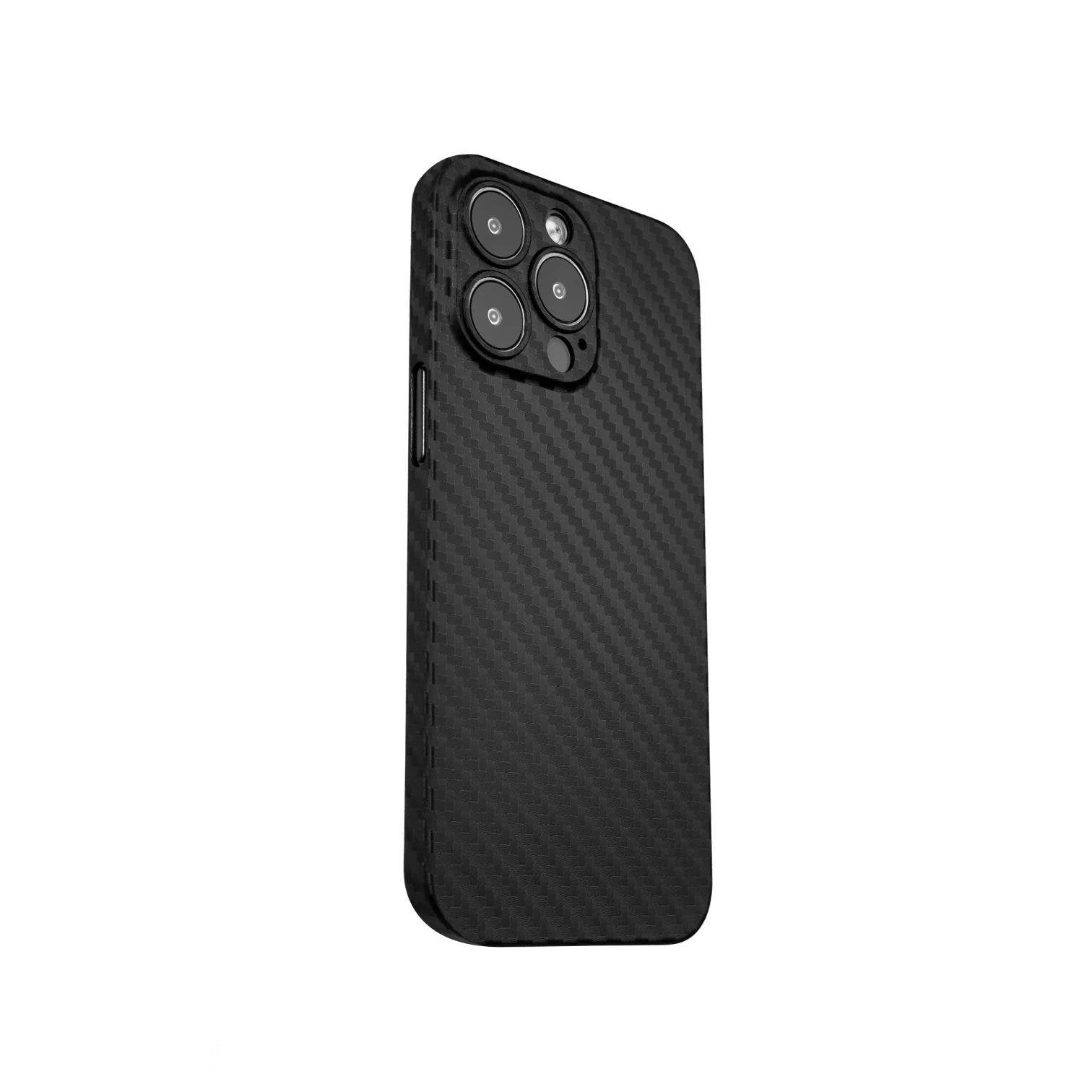 iPhone 13 Pro Carbon Telefon Kılıfı - Siyah | bastcase - Alt Port Kesimleri